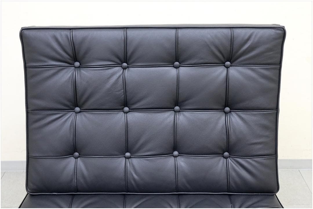 バルセロナチェア 本革 1P 1人掛け ソファ ラウンジ チェア リプロダクト