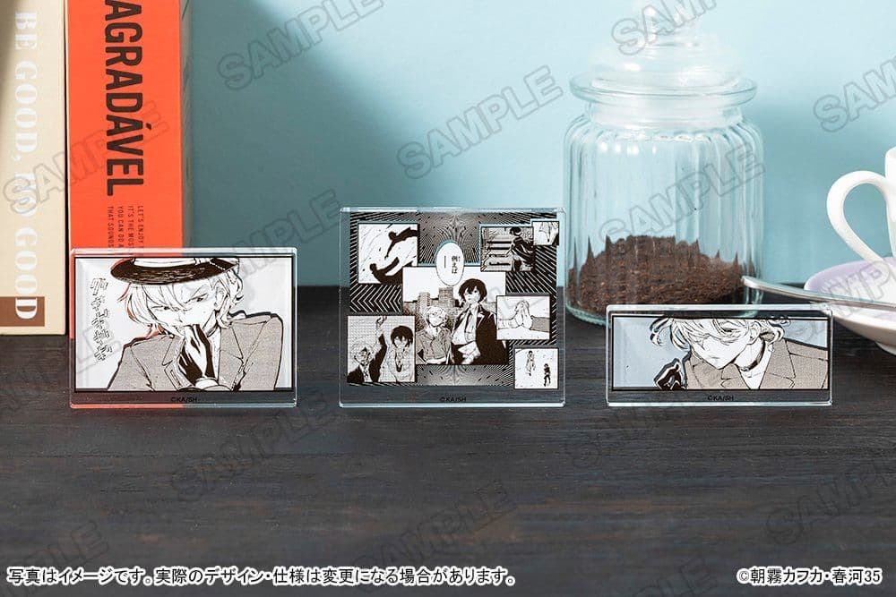 文豪ストレイドッグス コマプレートスタンド セットe 中原中也 - メルカリ