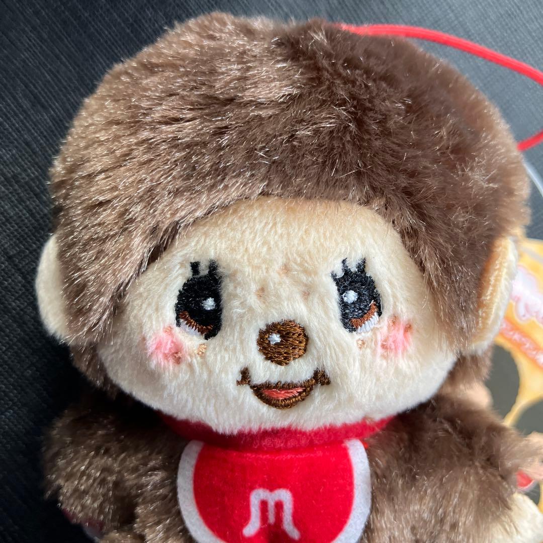 新品タグ付き】モンチッチおすわりポーズマスコット 男の子 ラウンド