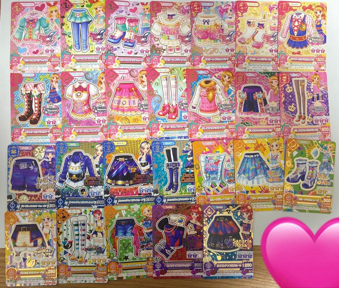 アイカツカード　初期　約300枚　まとめ売り
