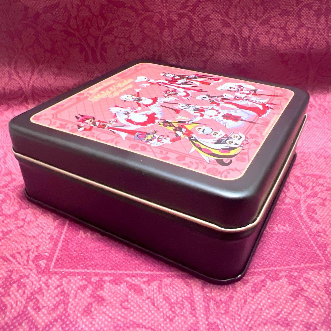 ハズビンホテル スクエア缶ケース ケース単品 アニカフェHAZBIN HOTEL