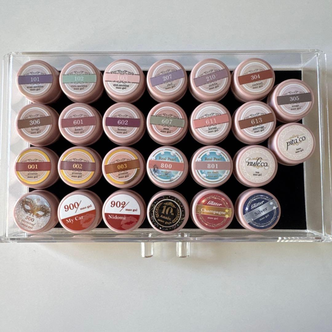マオジェル 58個 まとめ売り 限定色 ノベルティー ジェルネイル