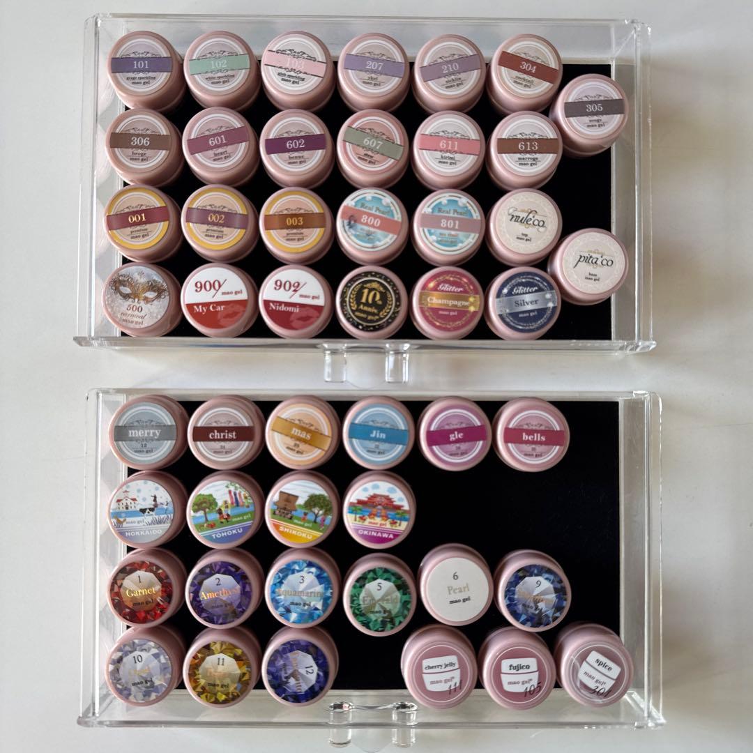 マオジェル 58個 まとめ売り 限定色 ノベルティー ジェルネイル