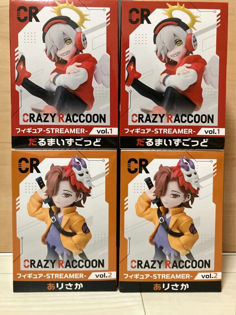 最終値下【4点セット】CR だるまいずごっど ありさか フィギュア