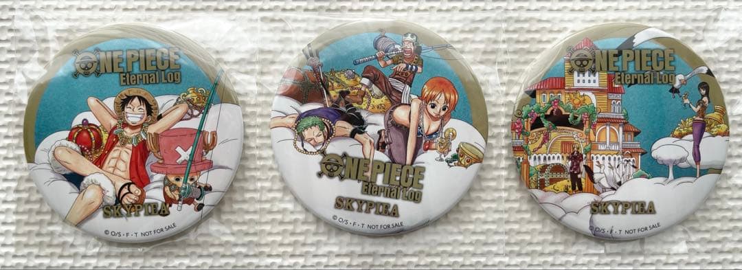 ワンピース エターナルログ 楽天ブックス購入特典 缶バッジ 新品フル