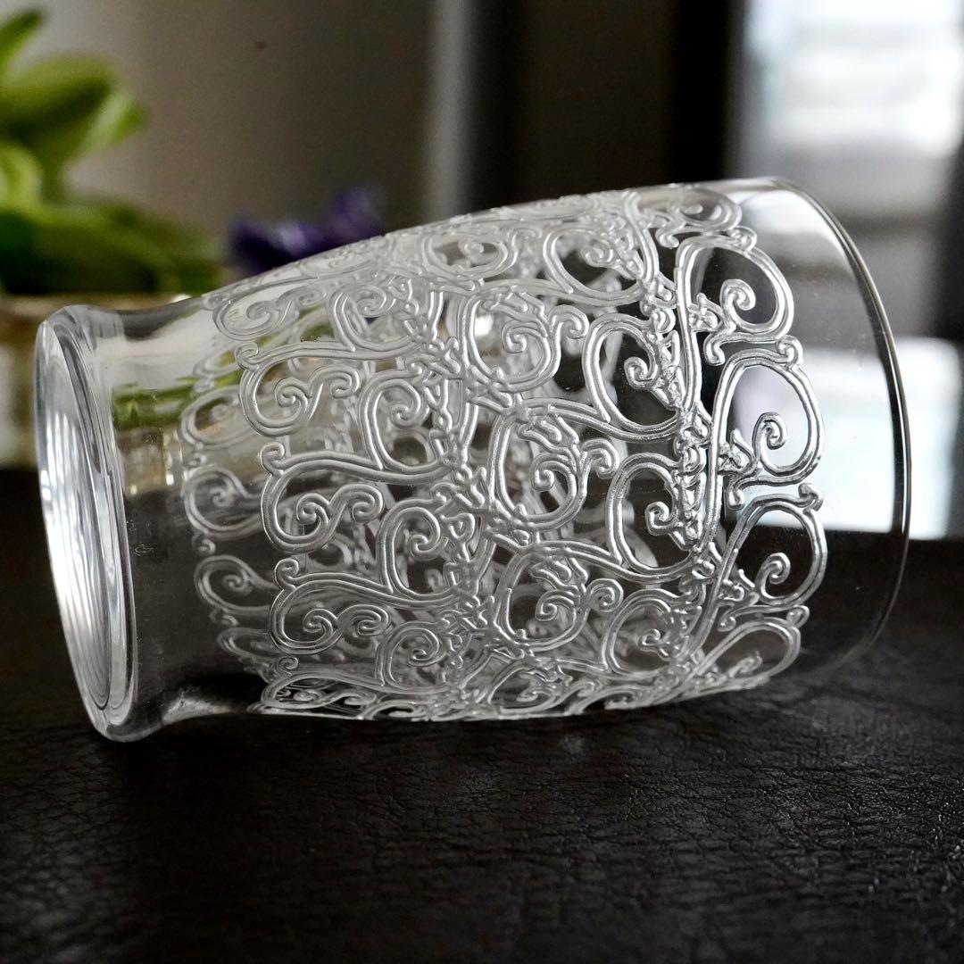 静謐なる曲線美オールドバカラ ローハンモデル《グヴュ》タンブラー グラス B