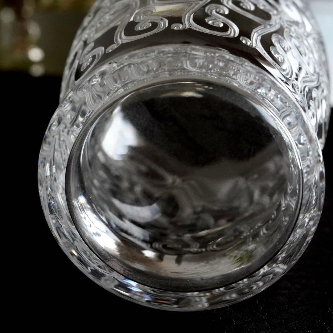 静謐なる曲線美オールドバカラ ローハンモデル《グヴュ》タンブラー グラス B
