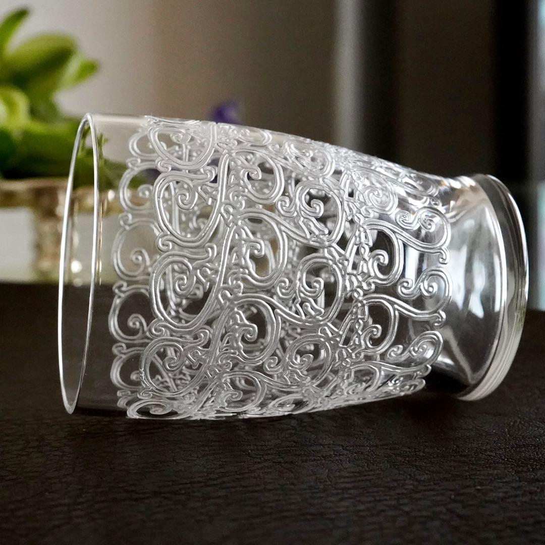 静謐なる曲線美オールドバカラ ローハンモデル《グヴュ》タンブラー グラス B