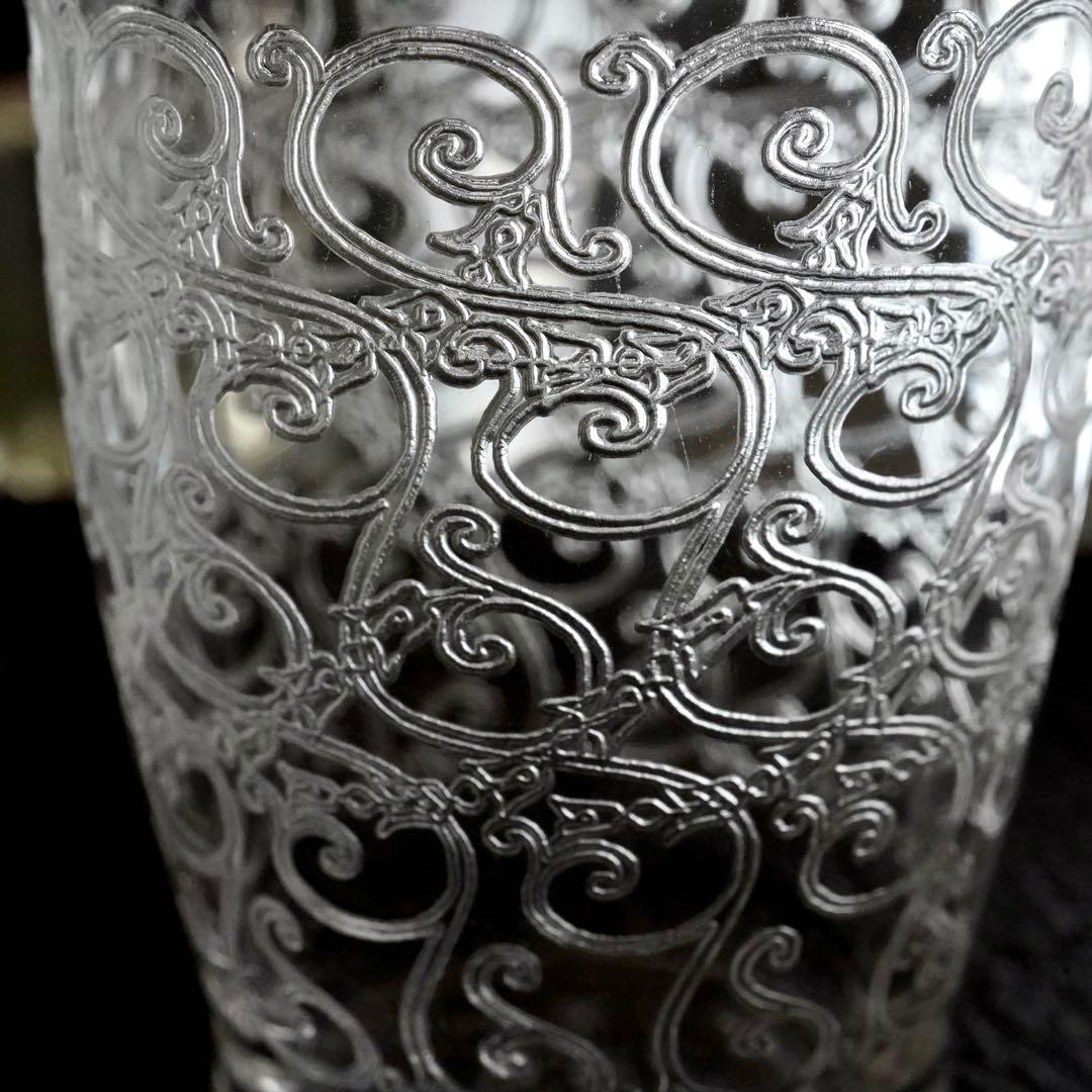 静謐なる曲線美オールドバカラ ローハンモデル《グヴュ》タンブラー グラス B