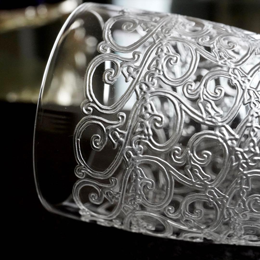 静謐なる曲線美オールドバカラ ローハンモデル《グヴュ》タンブラー グラス B