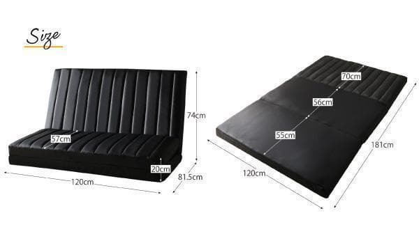 【3kids mama】1台3役 カウチソファ ベッドスタイル3way