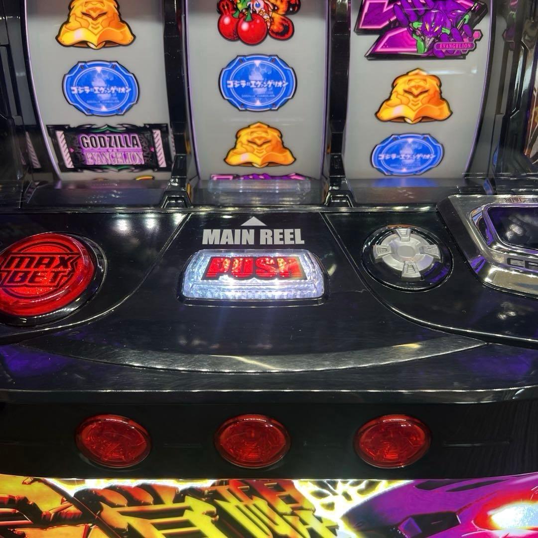 パチスロ実機 スマスロ「ゴジラ対エヴァンゲリオンG覚醒パネル