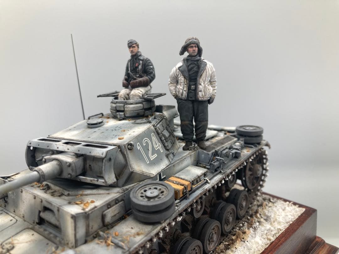 戦車完成品 1/35 3号戦車L型 ヴィネット全塗装済み完成品 - メルカリ