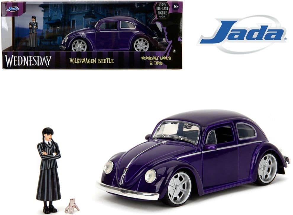 ウエンズデー -フォルクスワーゲン・ビートル ウィズ　アダムス&シング フィギア