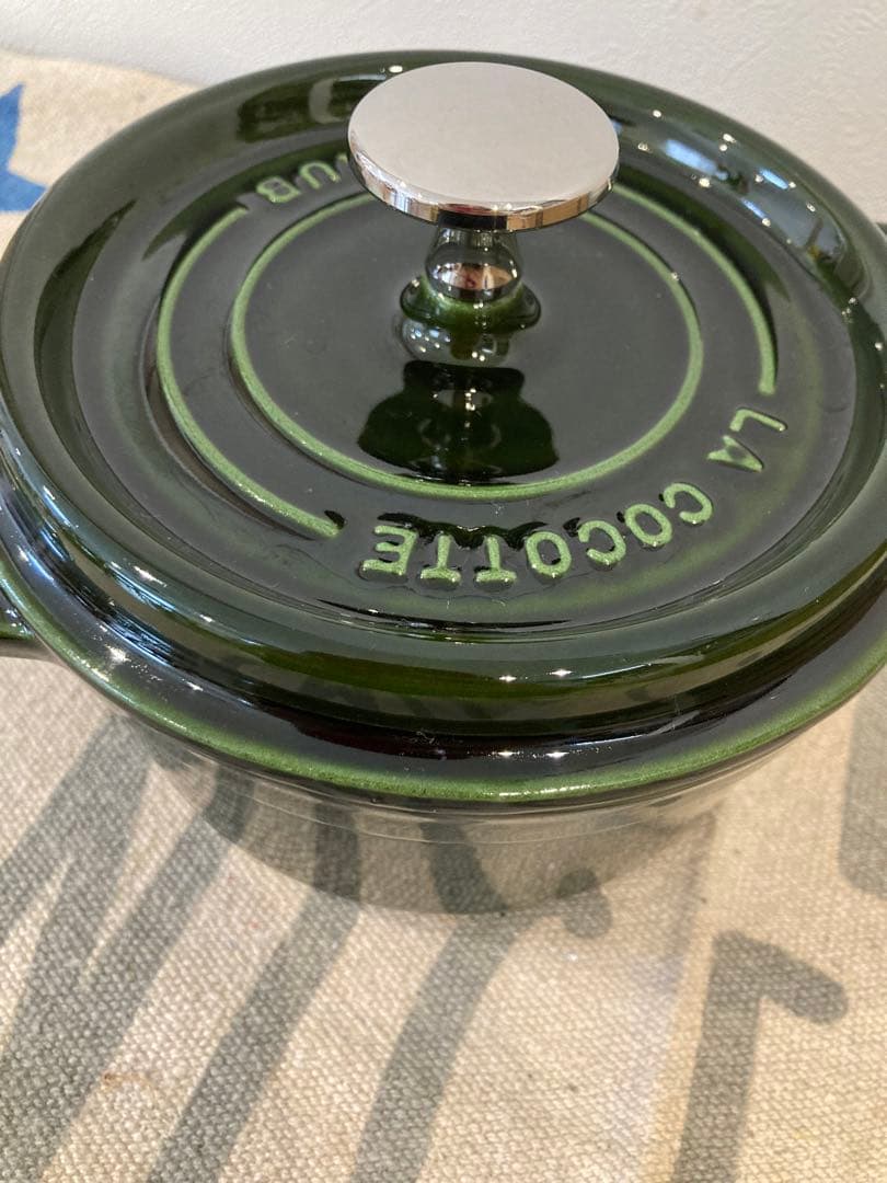 staub cocotte 16 オリーブ　Olive ストウブ　ココット　鍋