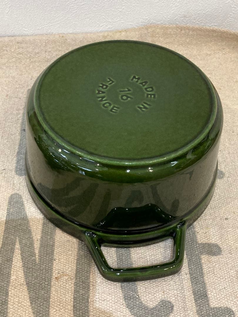 staub cocotte 16 オリーブ　Olive ストウブ　ココット　鍋