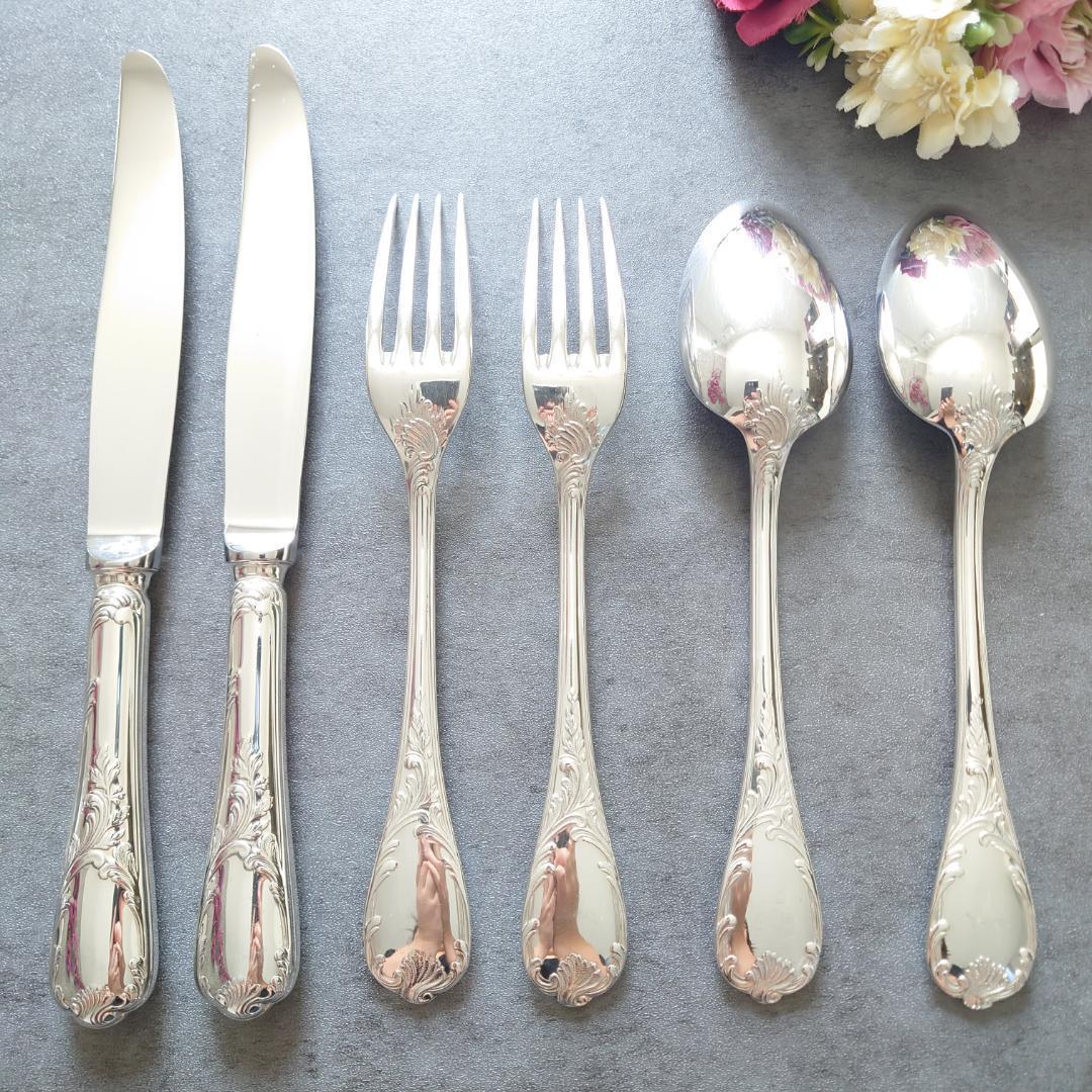 美品 クリストフル マルリー テーブルサイズ 6点