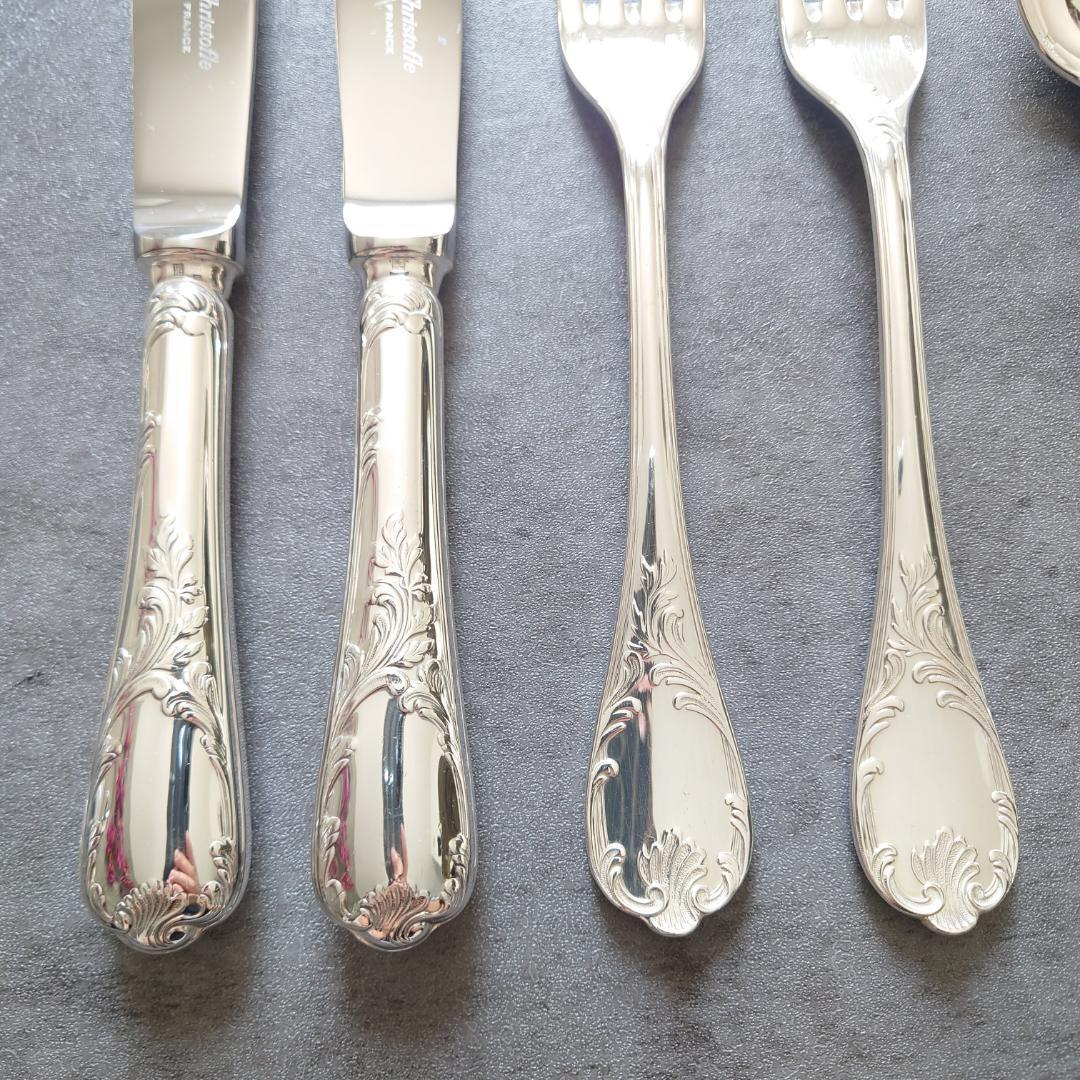 美品 クリストフル マルリー テーブルサイズ 6点