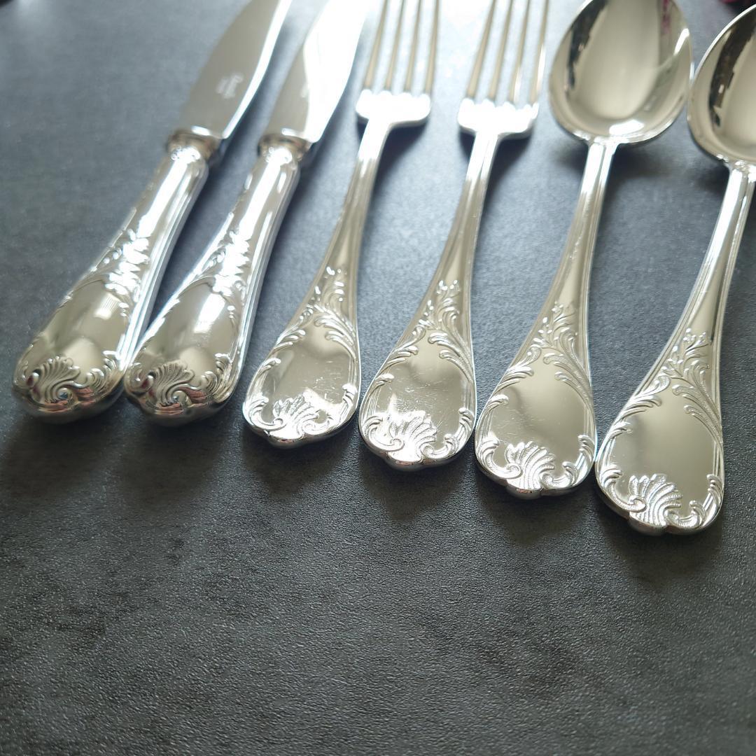 美品 クリストフル マルリー テーブルサイズ 6点