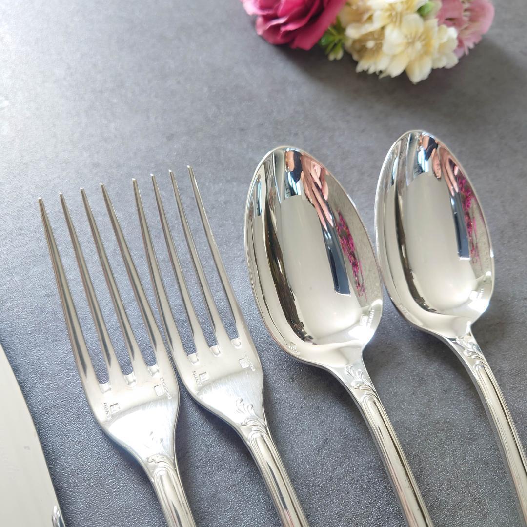 美品 クリストフル マルリー テーブルサイズ 6点