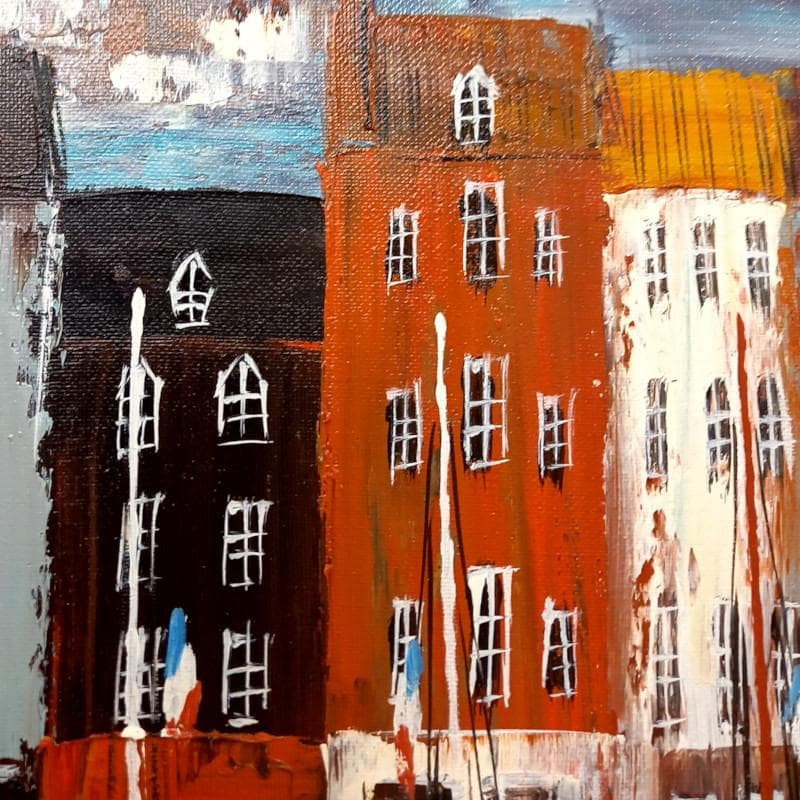 ☆島本良平☆「シェルプール」油絵F８号　未使用額！