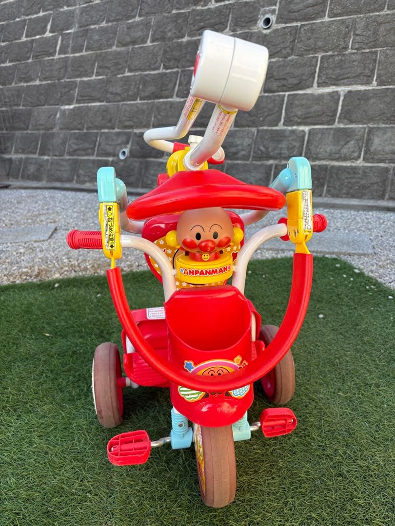お値下げ✩それいけ！アンパンマン オールインワンUPII 折りたたみ三輪車
