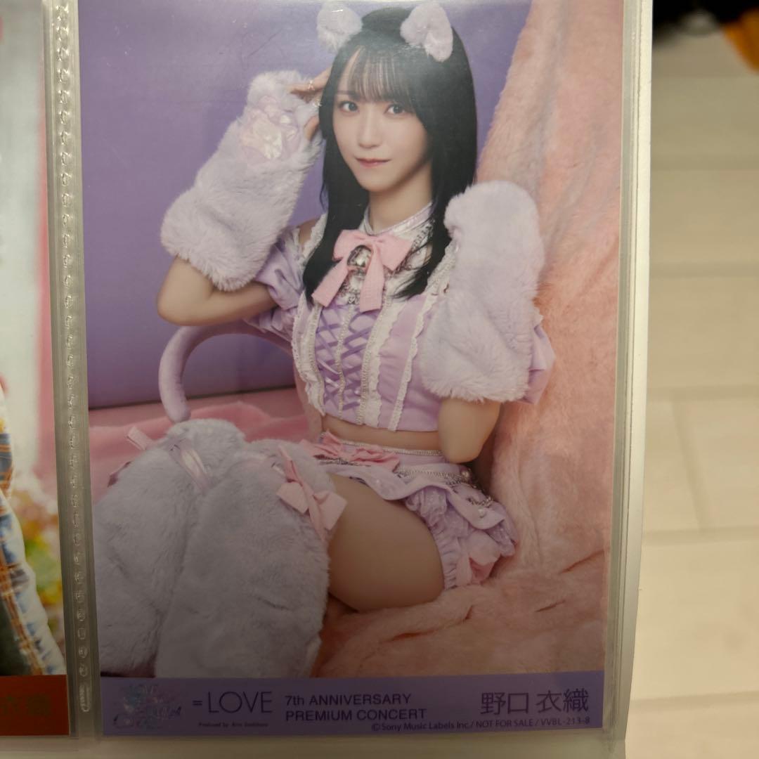 イコラブ 野口衣織 猫衣装 生写真 - メルカリ