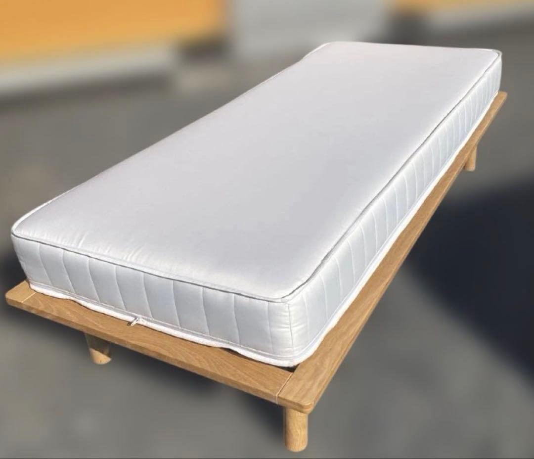 東京近隣配達料無料！◇無印良品◇ベッドフレーム＆マットレス◇シングル◇