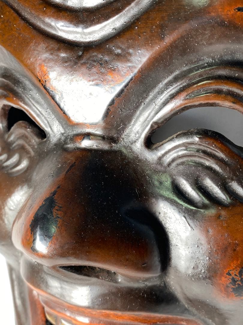 1383❣️ 重要文化財　舞楽面 二ノ舞（咲面）　レプリカ