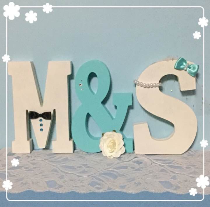 さっぴょん様確認用♡ウエディングバージョン・イニシャルオブジェ