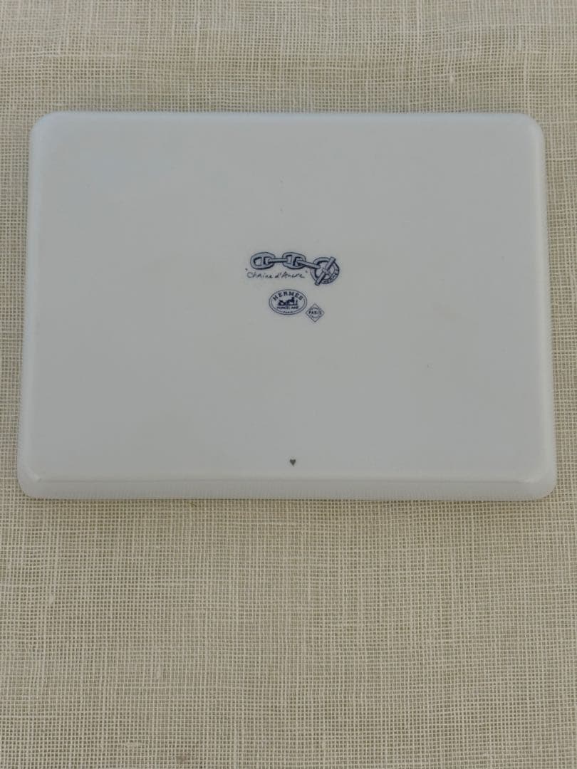 HERMES エルメス　シェーヌダンクル　プレート　トレイ