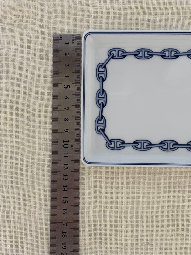 HERMES エルメス　シェーヌダンクル　プレート　トレイ