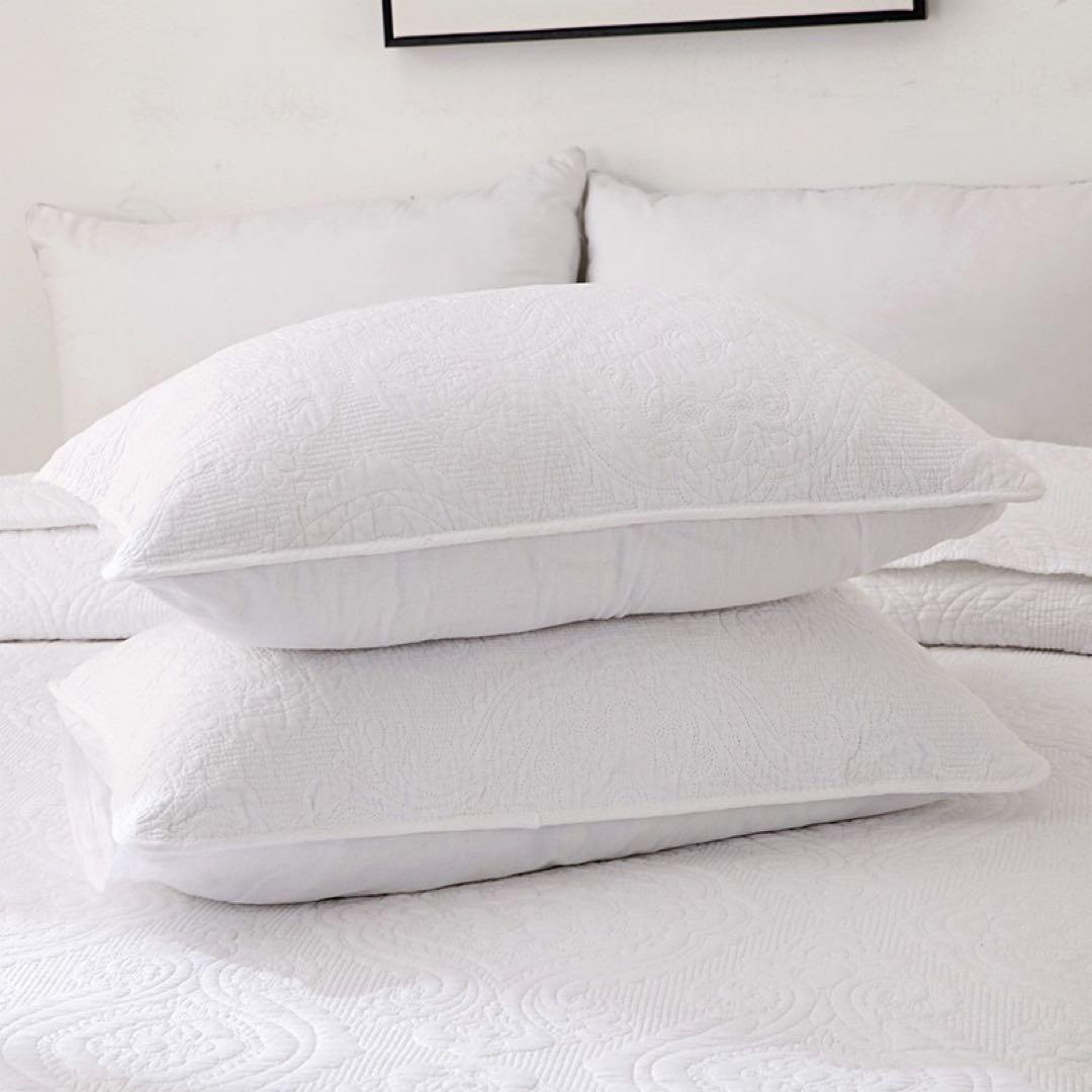 キルトベッドカバー3点セット綿マルチカバー キルティング 283B