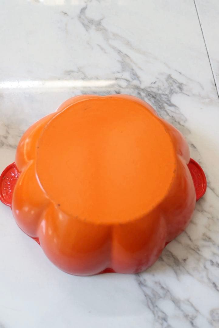 【16日まで値下げ中】ル・クルーゼ　両手鍋　パンプキン　21cm