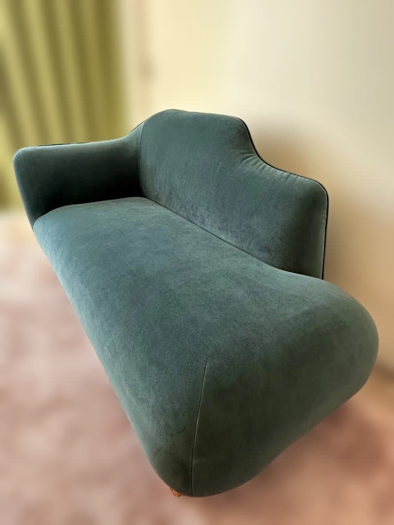 ［ソファ・美品・送料込み］Francfranc ピナ　カウチ　グリーン