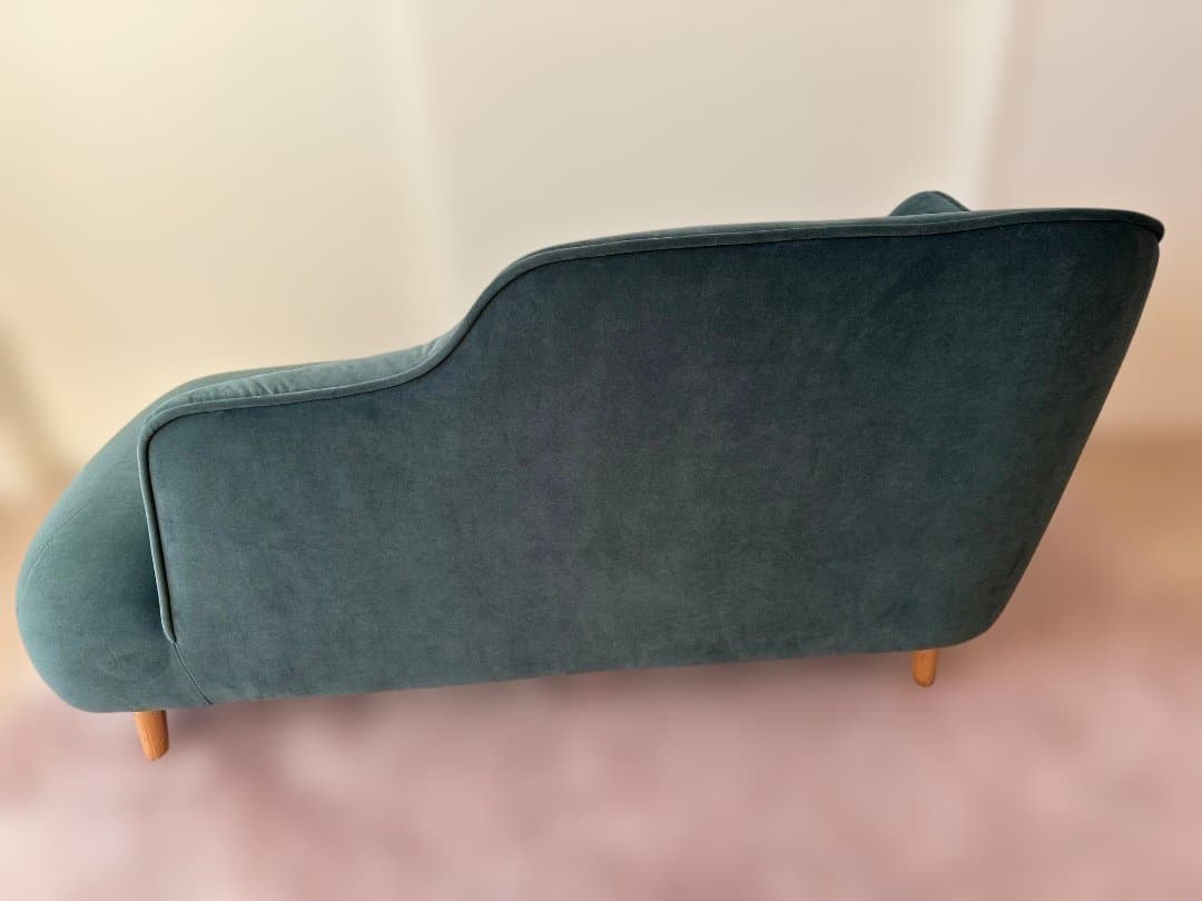 ［ソファ・美品・送料込み］Francfranc ピナ　カウチ　グリーン