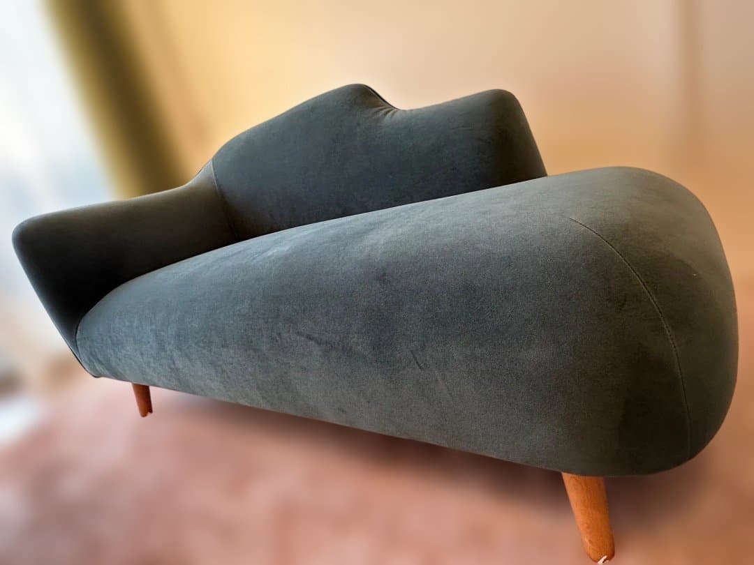 ［ソファ・美品・送料込み］Francfranc ピナ　カウチ　グリーン