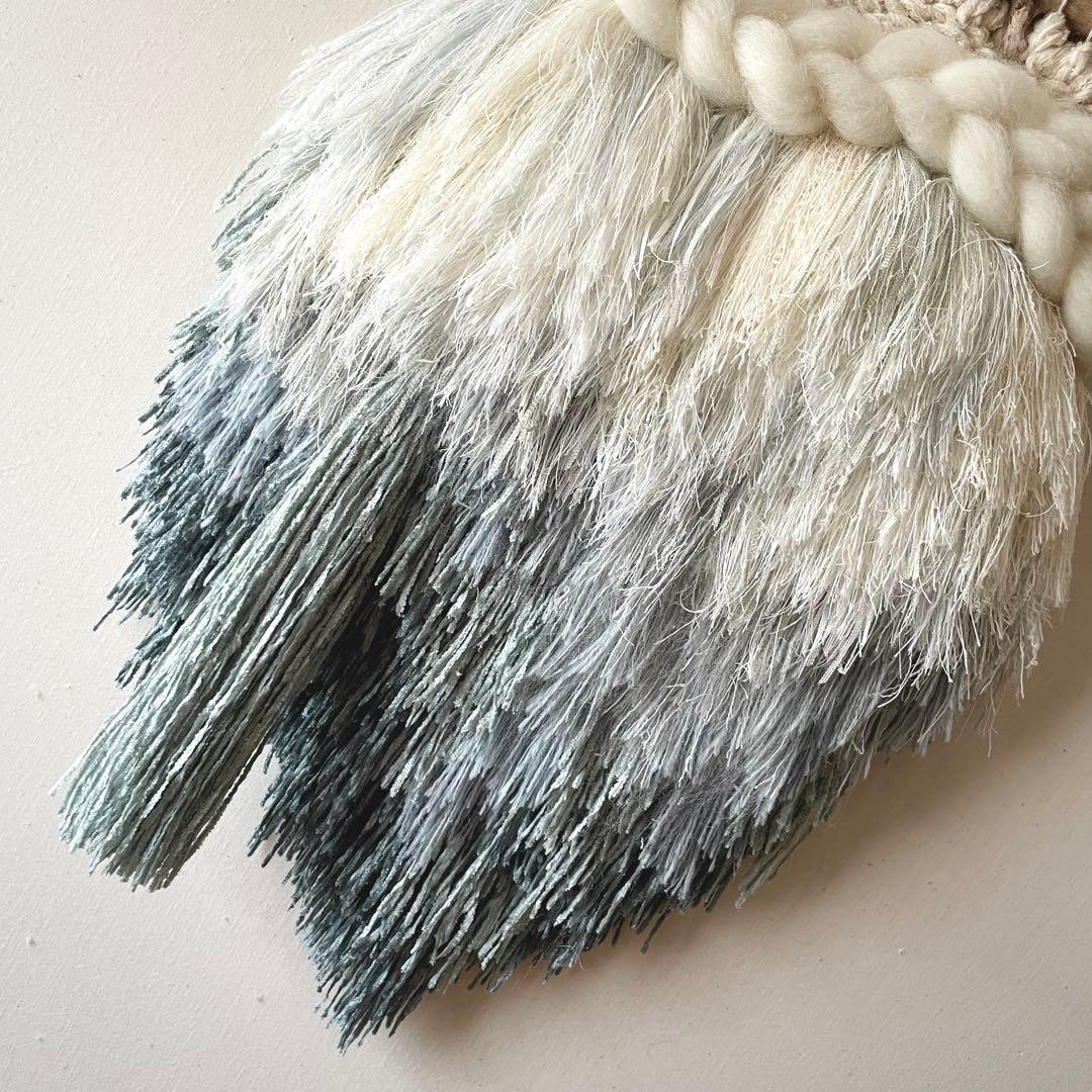 【一点もの】　ウィービング タペストリー 『湖の詩を聴く日。b.』