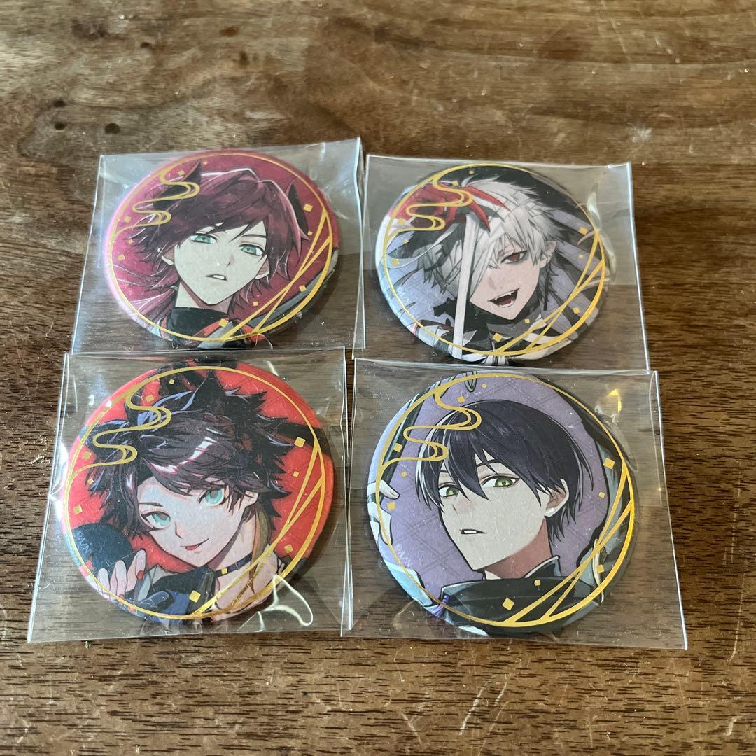 にじさんじ 妖怪万化 ランダム和紙風箔押し缶バッジ Aグループ 伊波ライ