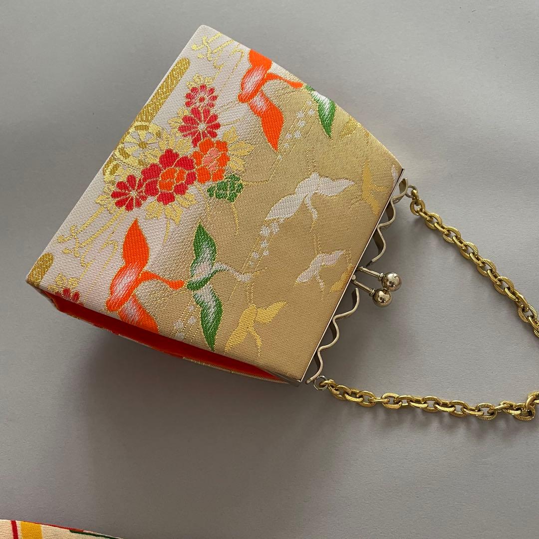 七五三　7歳　アンティークお着物セット　ダラリ帯コーデ