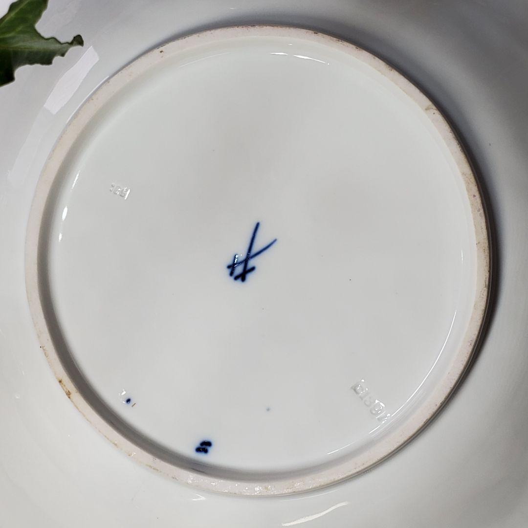 ✨古マイセン　アンティーク マイセン 大皿　ボウル　深皿　飾り皿　本金彩