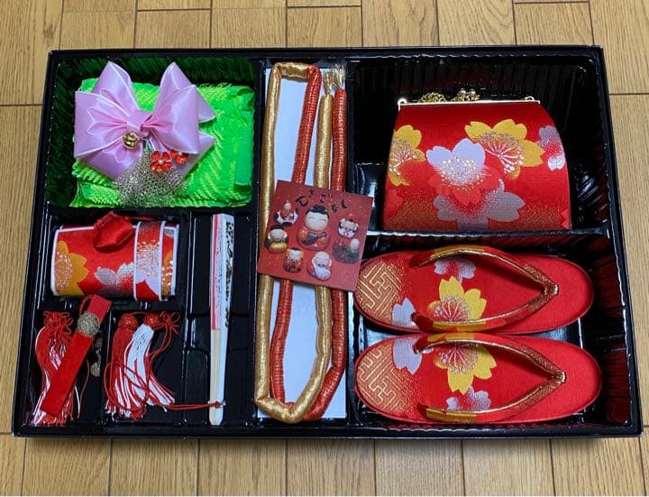 子供女児 着物 七五三 小物セット