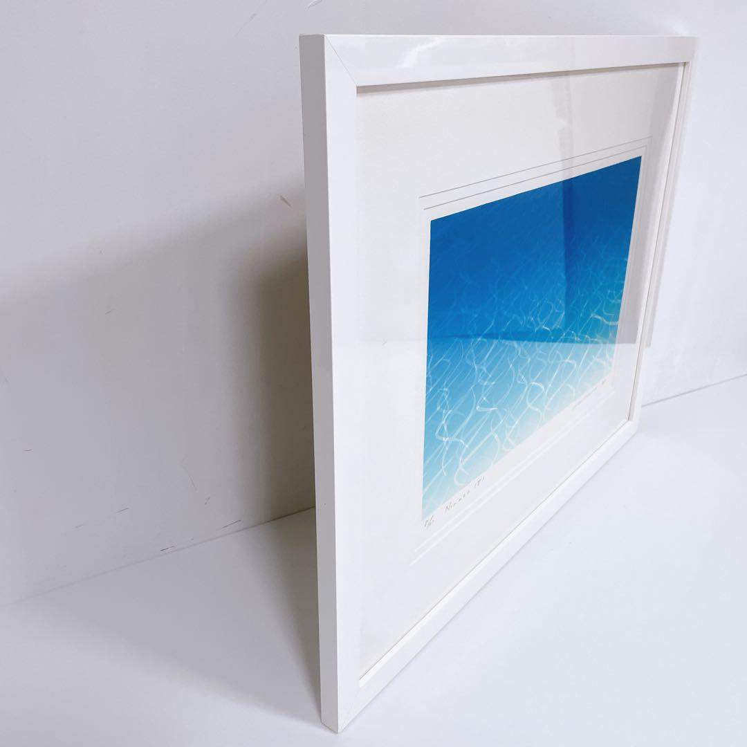 笠井正博 シルクスクリーン NoumeaV ヌメアV 水の揺らぎ 1998 - メルカリ