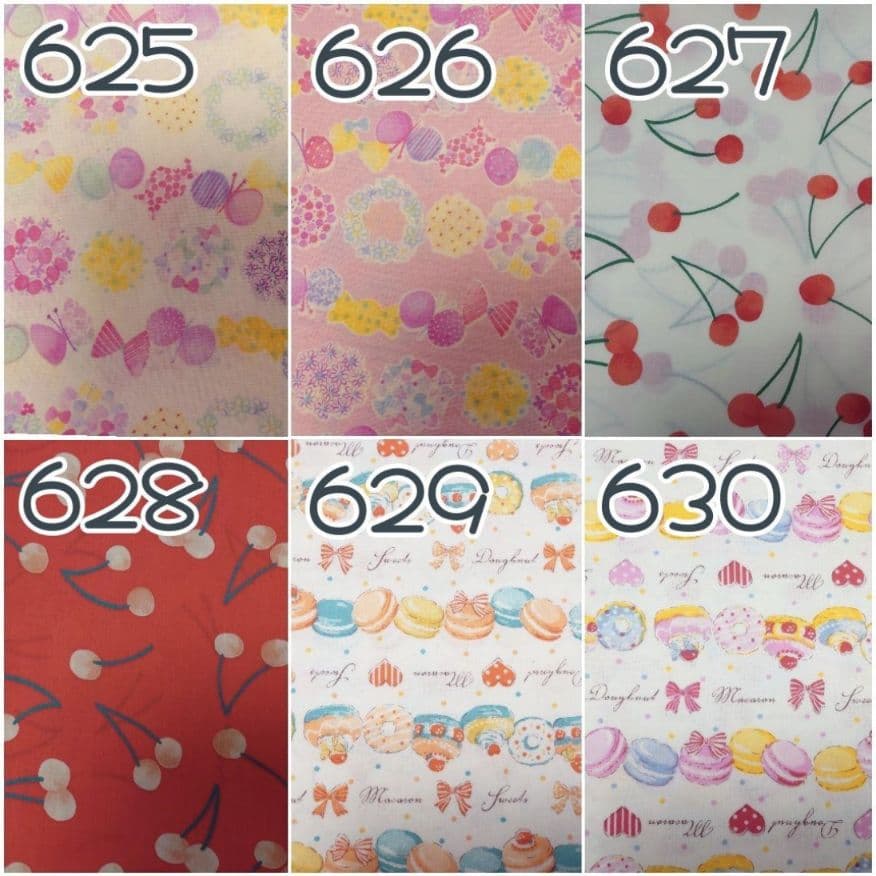 【綿100％生地見本】ハーフガーゼハンカチ　ハンカチ　ループタオル　オーダー受付