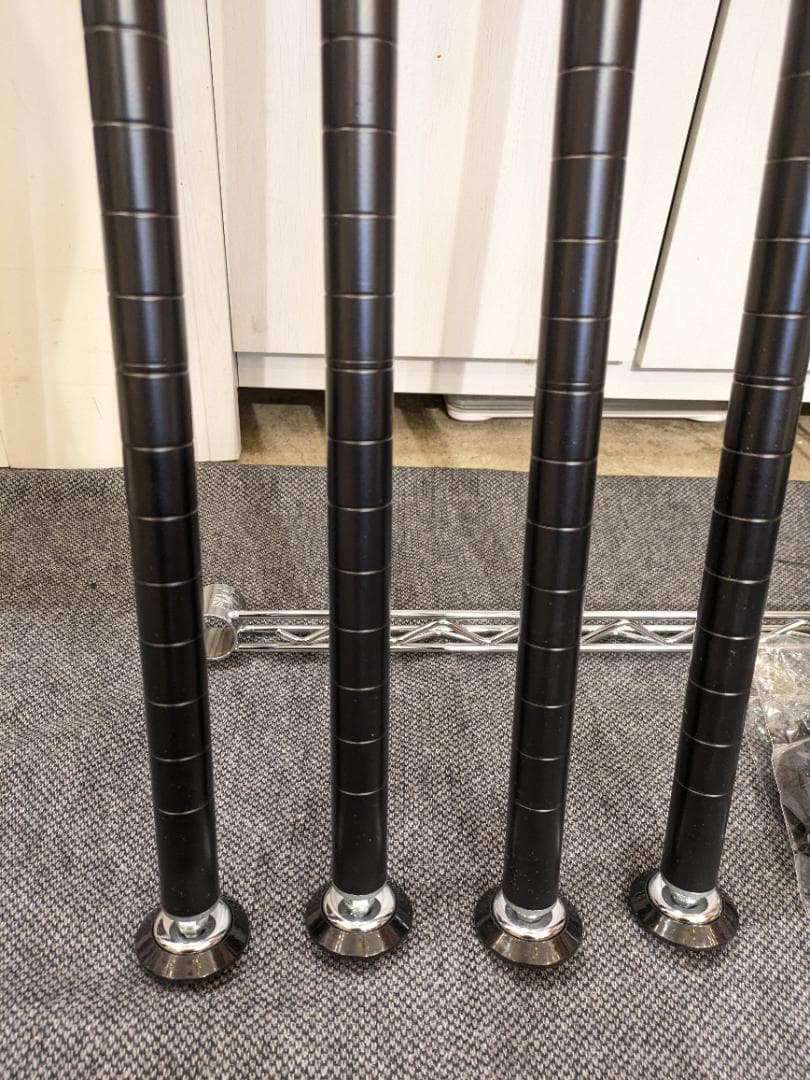 i【新品】 ホームエレクター ポール 190cm 三方クロスバー コの字 パーツ