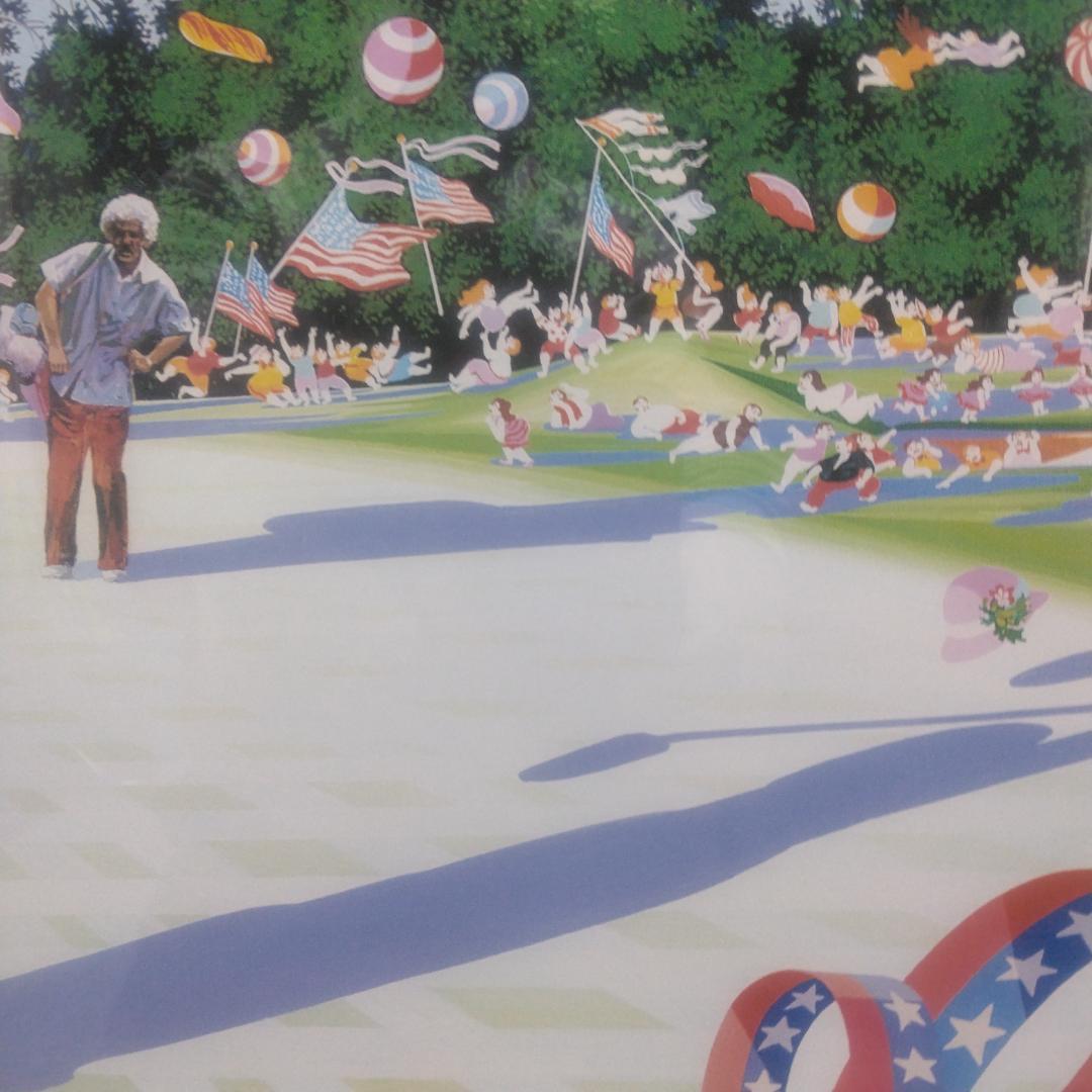 ヒロ・ヤマガタ　USオープンチャンピオンシップ　中古　大判額装アートポスター