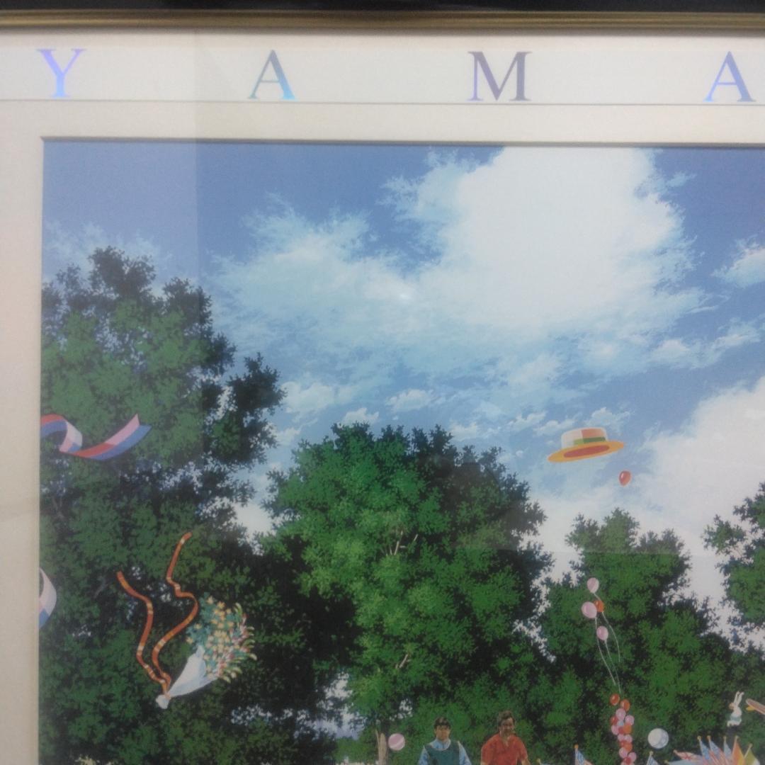 ヒロ・ヤマガタ　USオープンチャンピオンシップ　中古　大判額装アートポスター