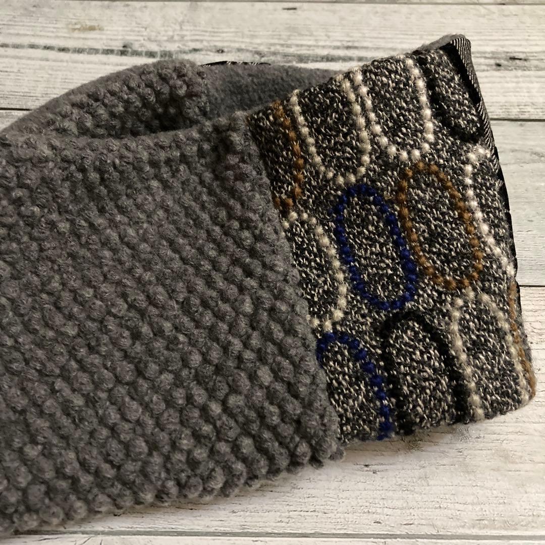 ハンドメイド ネックウォーマー スヌード ミナペルホネン タルト