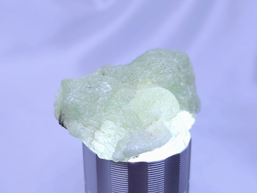 コンゴ産　プレナイト　原石　標本　エピドート 共生　2個セット　ぶどう石　天然石