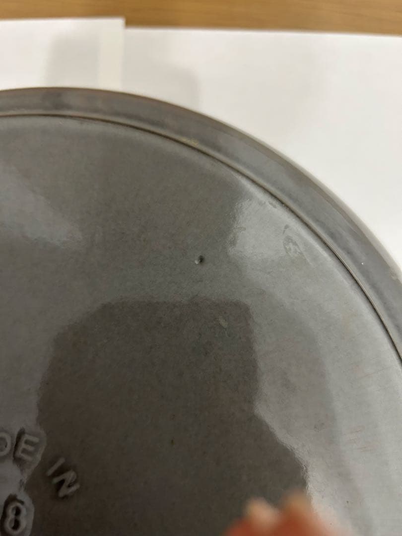 STAUB ブレイザー ソテーパン ホーロー鍋 28cm グレー